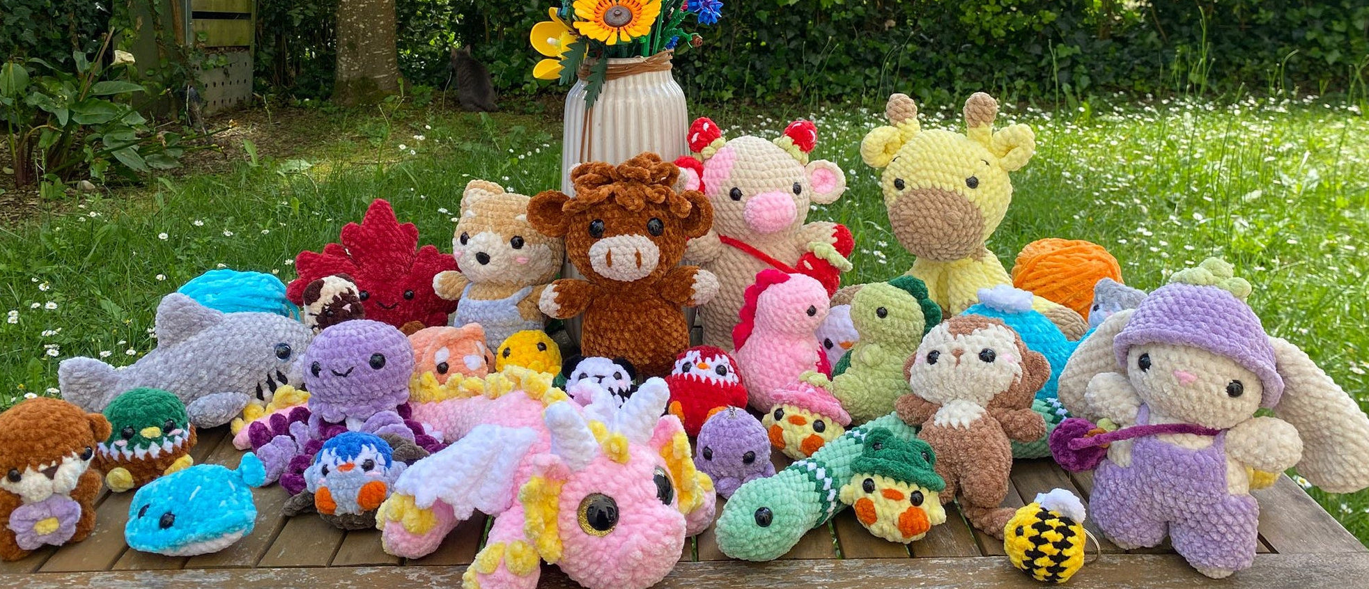 Peluches au crochet