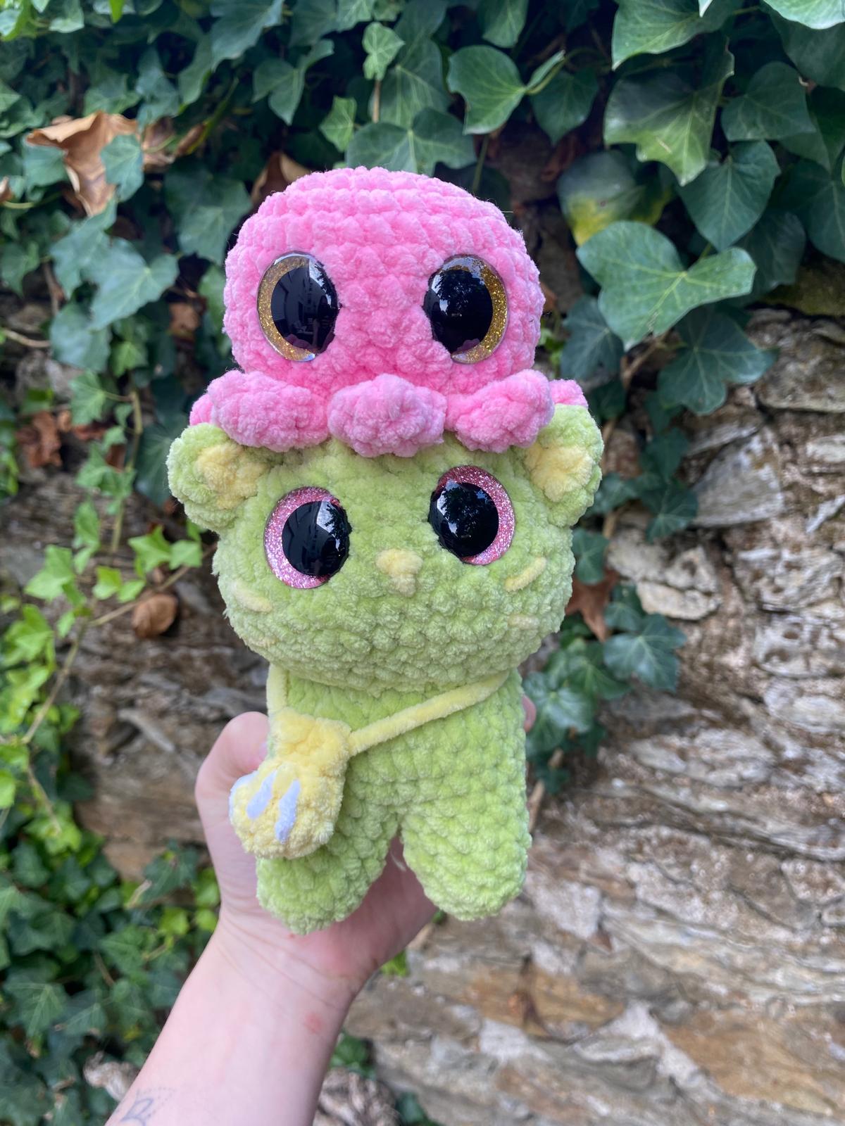 Bulle et Poulpy 😺🐙