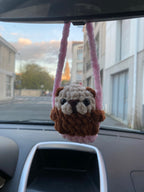 Décoration de rétroviseur loutre 🦦